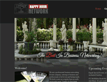 Tablet Screenshot of happyhournetwork.com